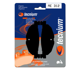 Plaquettes de frein TECNIUM Scooter organique - ME312 - 1022673