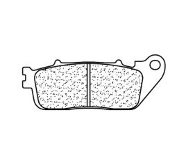 Plaquettes de frein CL BRAKES Route métal fritté - 1217RX3