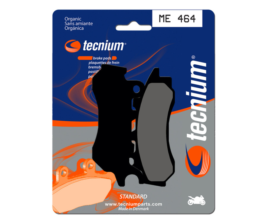 Plaquettes de frein TECNIUM organique - ME464 (pour étrier de frein Nissin)