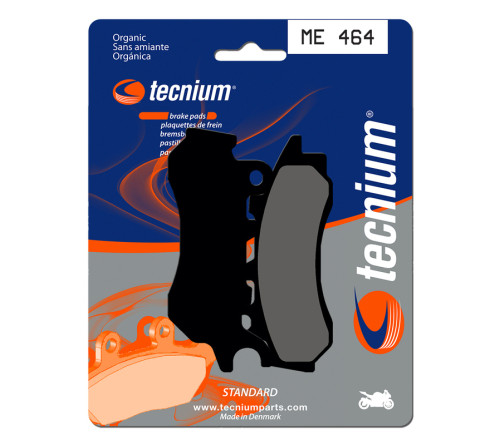 Plaquettes de frein TECNIUM organique - ME464 (pour étrier de frein Nissin) - 1090542