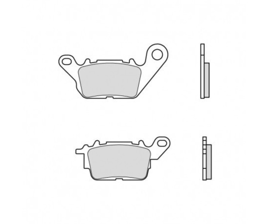 Plaquettes de frein TECNIUM Scooter organique - ME443