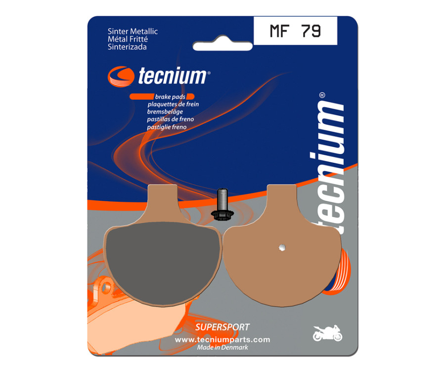 Plaquettes de frein TECNIUM Performance métal fritté - MF79