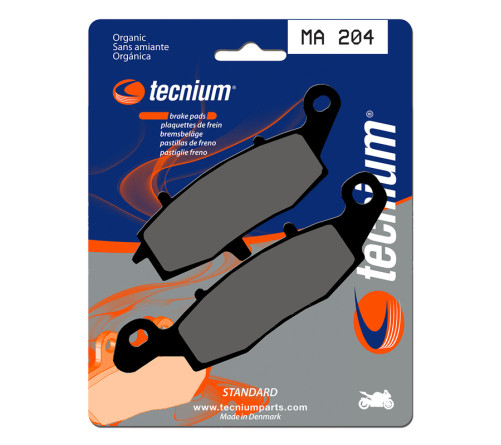 Plaquettes de frein TECNIUM route organique - MA204 - 1022419