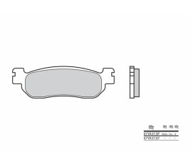 Plaquettes de frein BREMBO route carbone céramique - 07YA3707 - 1036257