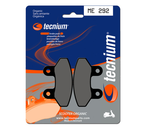 Plaquettes de frein TECNIUM Scooter organique - ME292 - 1022669