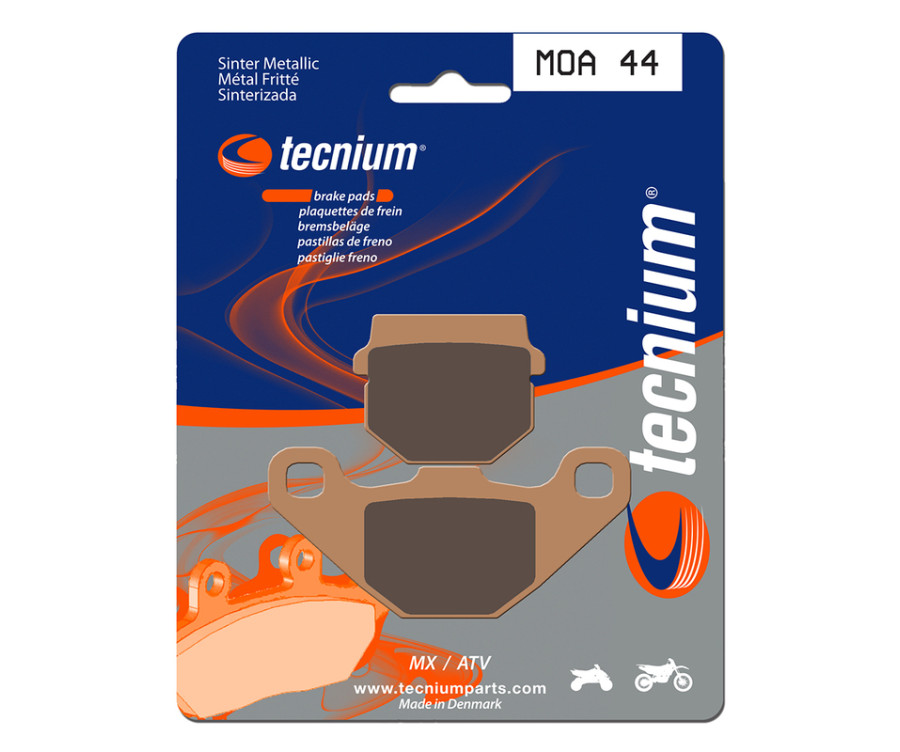 Plaquettes de frein TECNIUM MX/Quad métal fritté - MOA044