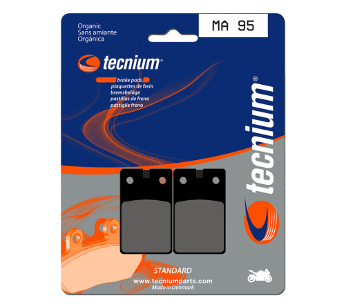 Plaquettes de frein TECNIUM route organique - MA95 - 1022565