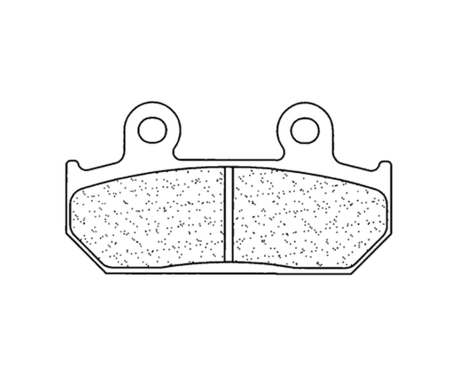 Plaquettes de frein CL BRAKES Racing métal fritté - 2252C60