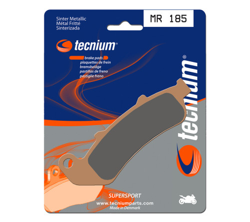 Plaquettes de frein TECNIUM Performance métal fritté - MR185 - 1023051