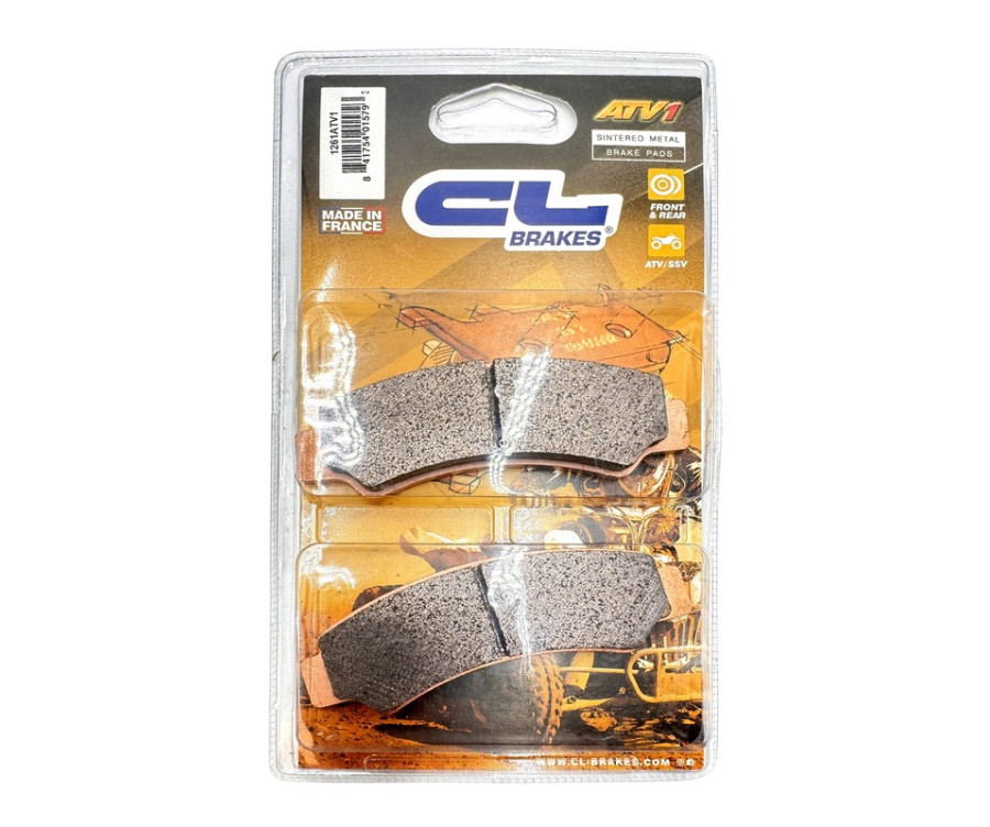 Plaquettes de frein CL BRAKES Quad métal fritté - 1261ATV1