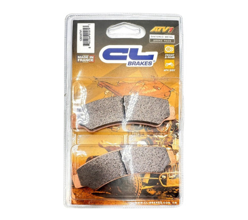 Plaquettes de frein CL BRAKES Quad métal fritté - 1261ATV1 - 1121989