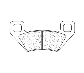 Plaquettes de frein CL BRAKES Quad métal fritté - 1171ATV1 - 1034731