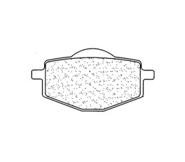 Plaquettes de frein CL BRAKES Scooter métal fritté - 3008SC