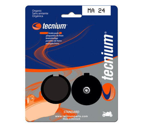 Plaquettes de frein TECNIUM route organique - MA24 - 1022437