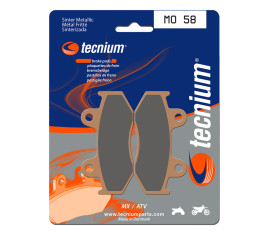 Plaquettes de frein TECNIUM MX/Quad métal fritté - MO58 - 1022914