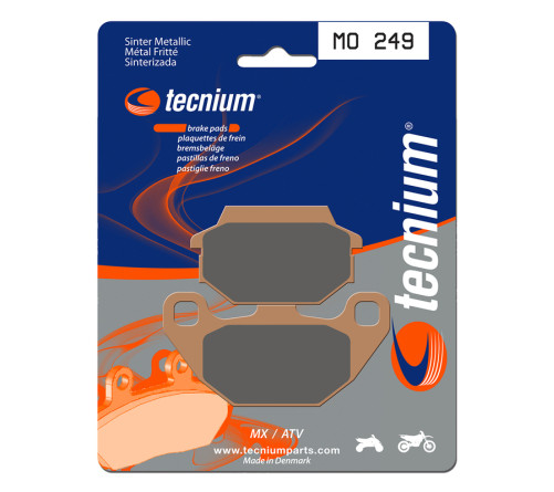 Plaquettes de frein TECNIUM MX/Quad métal fritté - MO249 - 1022861