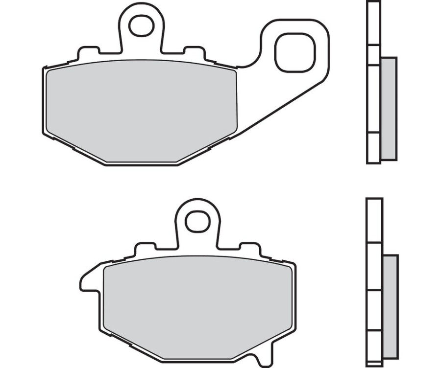 Plaquettes de frein BREMBO route carbone céramique - 07KA1617