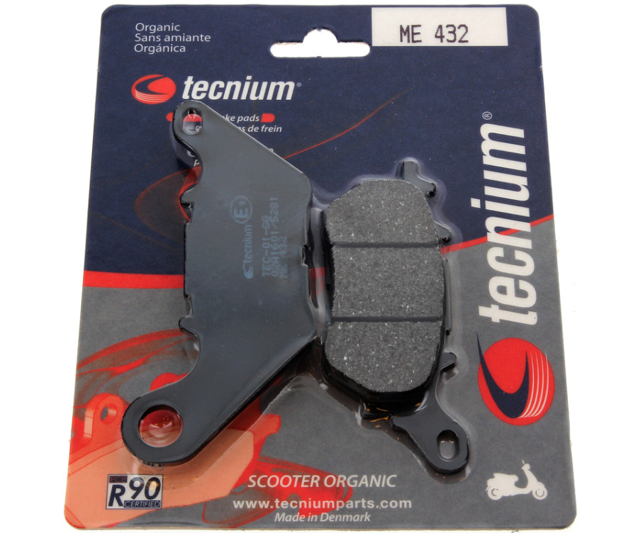 Plaquettes de frein TECNIUM scooter organique - ME432