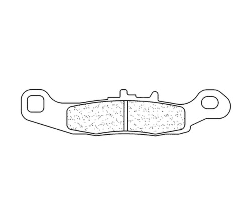 Plaquettes de frein CL BRAKES Off-Road métal fritté - 2750MX10 - 1035031