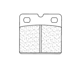 Plaquettes de frein CL BRAKES route métal fritté - 2332A3+