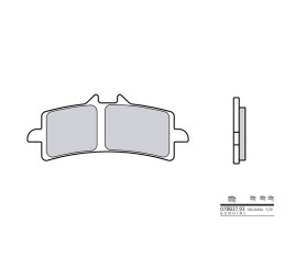 Plaquettes de frein BREMBO route métal fritté - 07BB37LA - 1035855