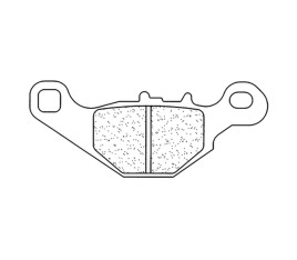 Plaquettes de frein CL BRAKES Off-Road métal fritté - 2914MX10 - 1035058