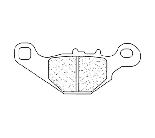 Plaquettes de frein CL BRAKES Off-Road métal fritté - 2914MX10 - 1035058