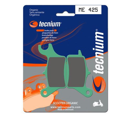 Plaquettes de frein TECNIUM Scooter organique - ME425 - 1022702