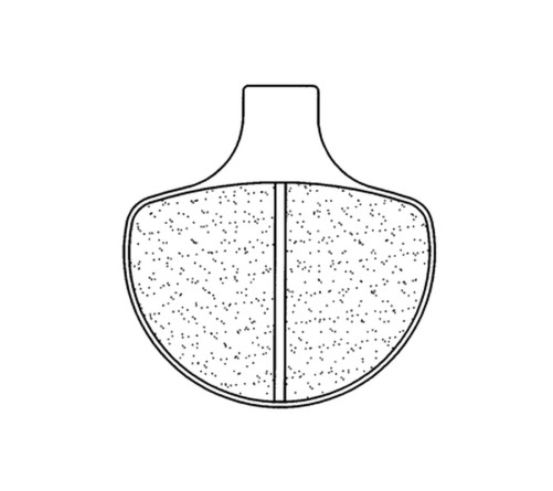 Plaquettes de frein CL BRAKES route métal fritté - 2699A3+