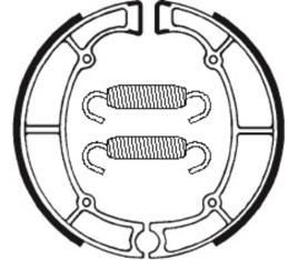 Mâchoires de frein TECNIUM Street organique - BA060 - 1022245