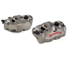 Paire d'étrier de frein avant radial BREMBO UPGRADE GP4-RS 4 pistons Ø30mm - 1100889