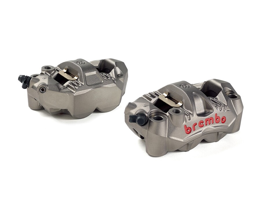 Paire d'étrier de frein avant radial BREMBO UPGRADE GP4-RS 4 pistons Ø30mm