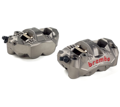 Paire d'étrier de frein avant radial BREMBO UPGRADE GP4-RS 4 pistons Ø30mm - 1100889