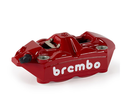 Étrier de frein avant droit BREMBO UPGRADE M4 ø34mm - rouge logo blanc - 1119022