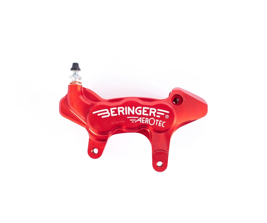 Etrier de frein axial gauche BERINGER Aerotec® 6 pistons Ø27mm rouge