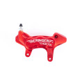 Etrier de frein axial gauche BERINGER Aerotec® 6 pistons Ø27mm rouge