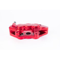 Etrier de frein axial gauche BERINGER Aerotec® 6 pistons Ø27mm rouge