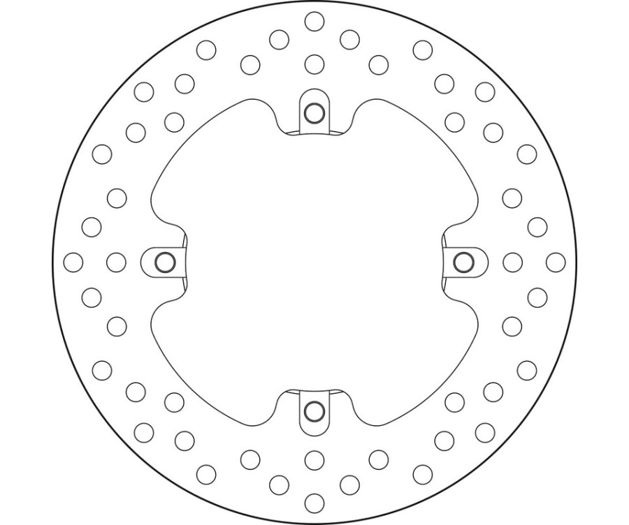 Disque de frein BREMBO Serie Oro rond fixe