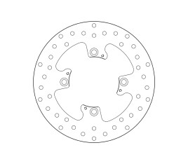 Disque de frein BREMBO Serie Oro rond fixe - 1035569