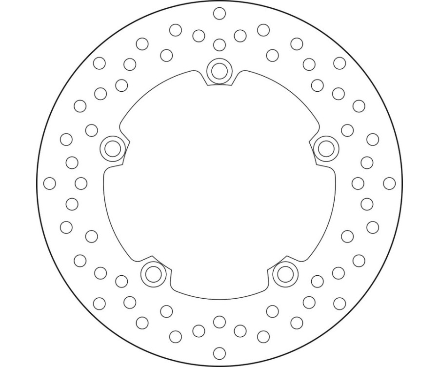 Disque de frein BREMBO Serie Oro rond fixe