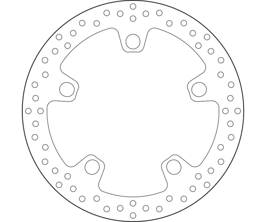 Disque de frein BREMBO Serie Oro rond fixe