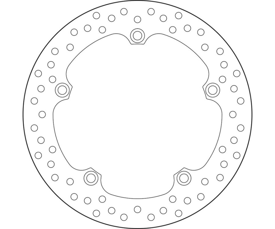 Disque de frein BREMBO Serie Oro rond fixe