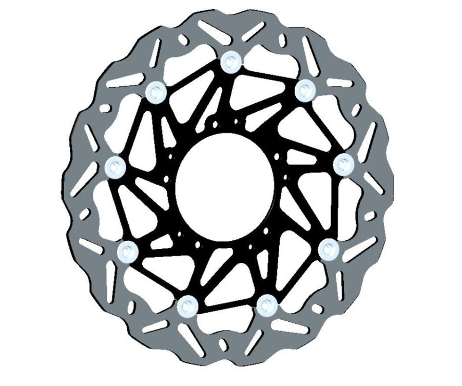 Disque de frein BRAKING SK2 pétale flottant