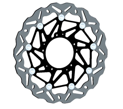 Disque de frein BRAKING SK2 pétale flottant - 1117425