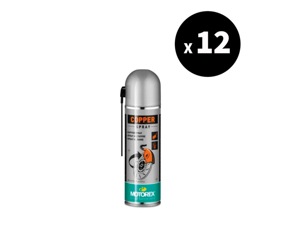 Lubrifiant MOTOREX Copper Spray 300ml x12