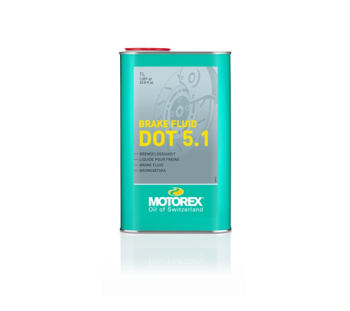 Liquide de frein MOTOREX Brake Fluid DOT 5.1 - 1L - 1099681