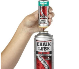 Lubrifiant chaîne MOTOREX Chainlube Off-Road - carton présentoir de 12 spray 56ml