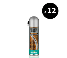 Lubrifiant chaîne MOTOREX Chainlube Adventure toutes conditions - Spray 500 ml x12 - 3062638