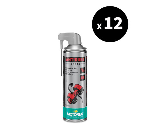 Dégrippant MOTOREX Antirust Spray - 500ml x12