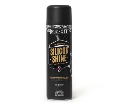 Spray de protection MUC-OFF Motorcycle Silicon Shine - spray 500ml - 1099804